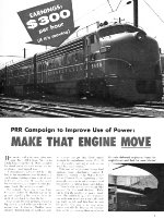 PRR "Make That Engine Move," Page 1, 1957